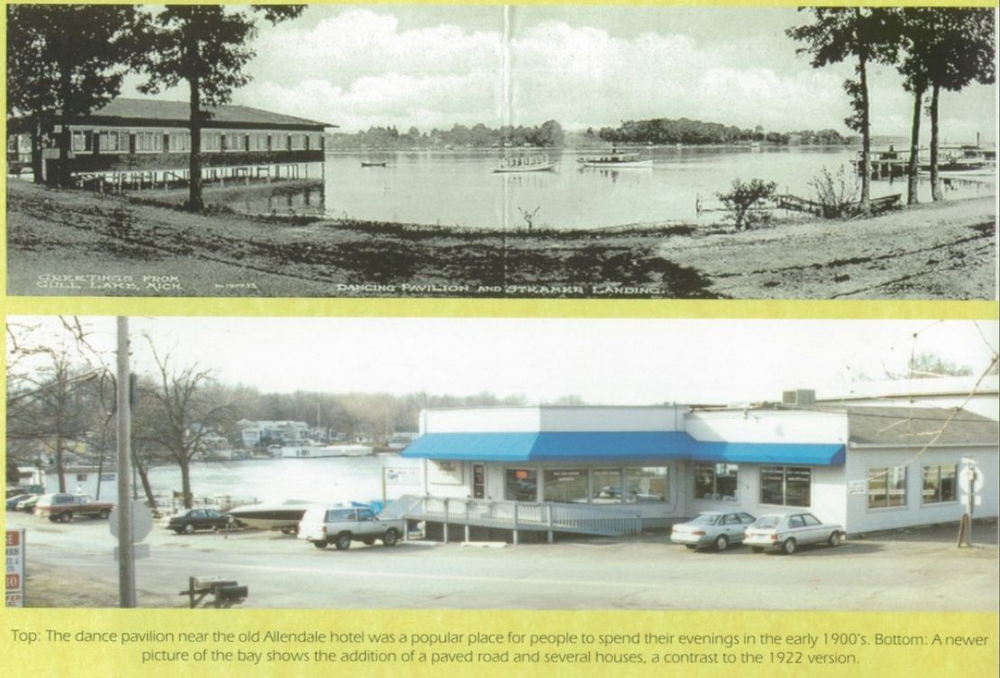 Allendale Hotel - 2000 Gull Lake High Yearbook (newer photo)